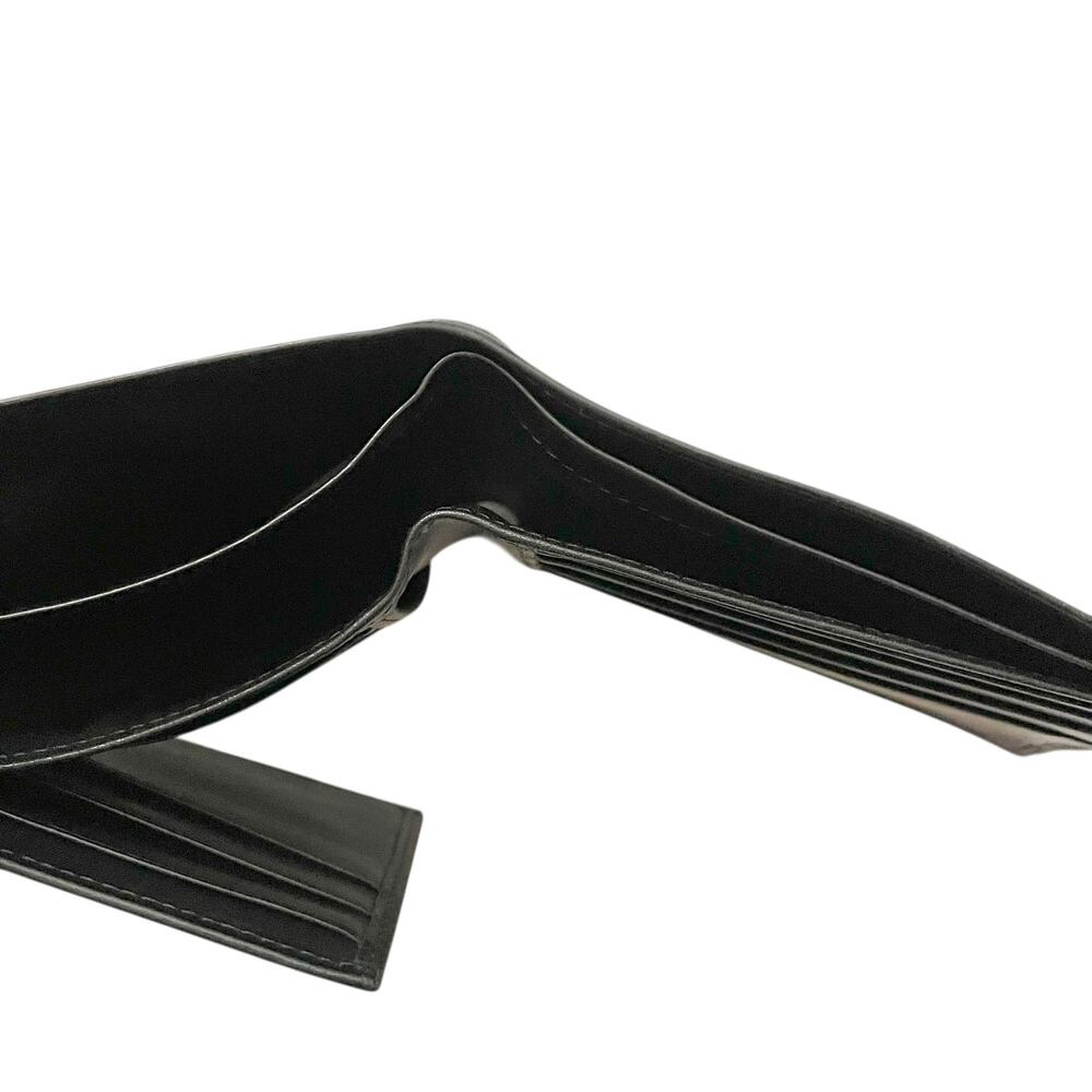 Bosca Essentials Black Old Leather Continental Id… - image 6